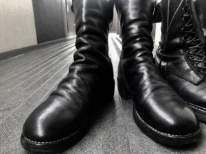 【経年変化】GUIDIのバックジップブーツを1年2ヶ月履いてみた
