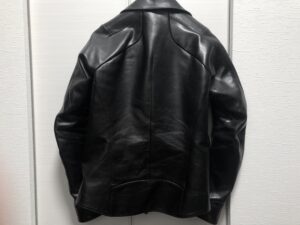 【経年変化】ホースレザーのライダースを丸3ヶ月着続けたら立体感がすごい件【ハンドメイド】