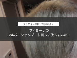 【徹底比較検証】フィヨーレのアッシュシャンプーを使ってみた