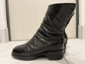 【経年変化】GUIDIのバックジップブーツを約2年半着用してみた