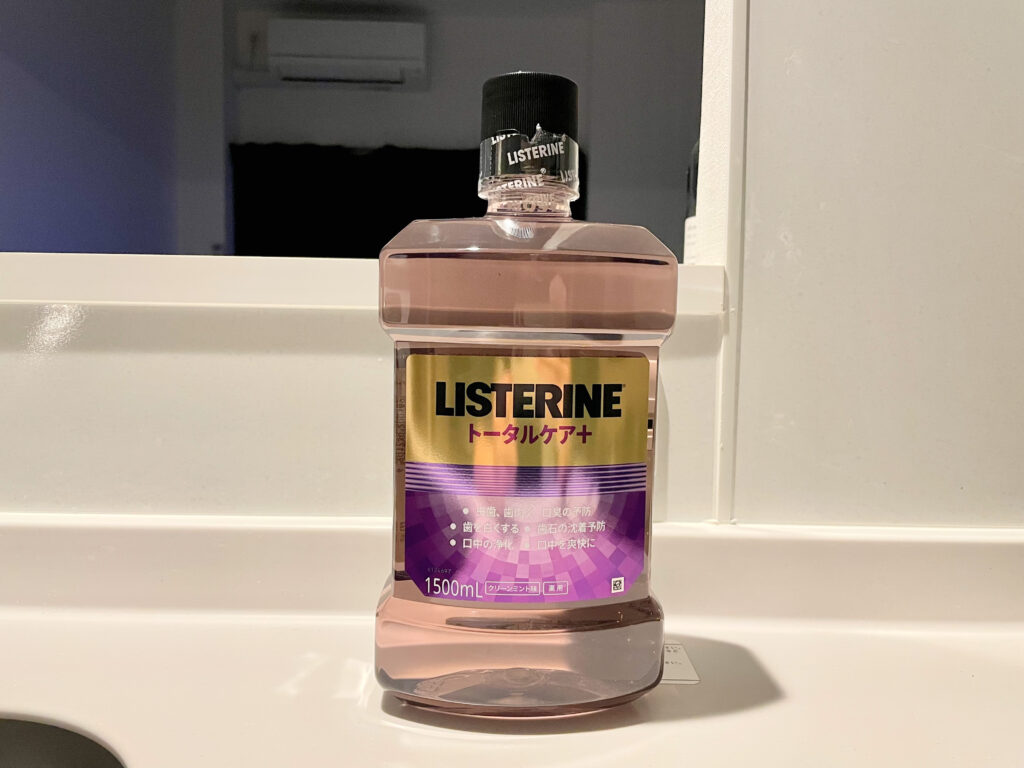 【ローランド愛用】Amazonで激安のリステリン1500mlを購入してみた【ブラックフライデー】