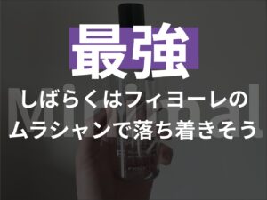 【最強】しばらくはフィヨーレのムラシャンで落ち着きそう