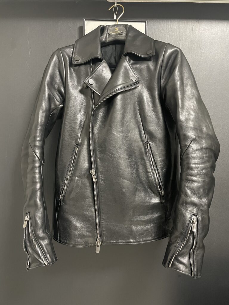 ホースレザーのライダースジャケットを1年半年着た経年変化とは？