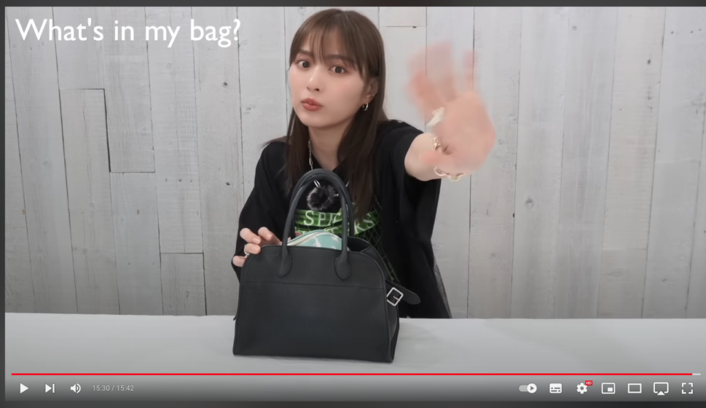 【バッグの中身】内田理央のバッグの中身とは？かなり上品な件