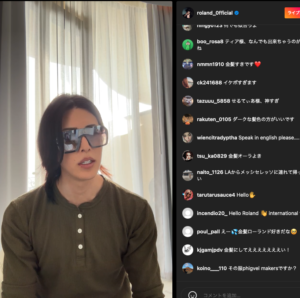 【2024年3月4日】ローランドがインスタのストーリーであげた質疑応答まとめ