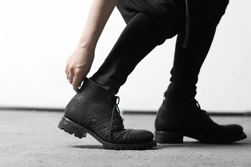 【修理】ぼろぼろになったJULIUSのブーツを完全復活させました【経年変化】