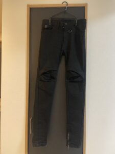 【経年変化】ユリウスのデニムとAF.ARTEFACTのスウェットをクリーニングに出した結果