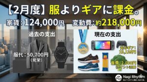 【2026年2月版】ミニマリストの生活費まとめ【Switch2買った】