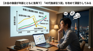 【お金の価値が年齢とともに急降下】「40代独身狂う説」を改めて深掘りしてみる