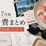 【2026年7月版】人生限界独身一人暮らしの生活費まとめ【寿司だけで7万円使う】